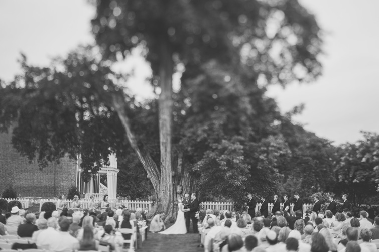 carnton plantation summer wedding ceremony
